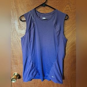 Nike purple workout tank